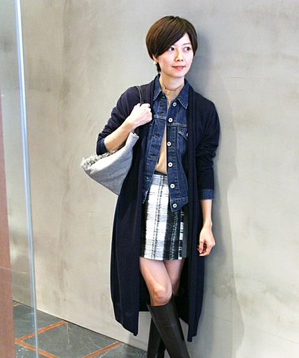 SFL　スーパーロングカーディガン†