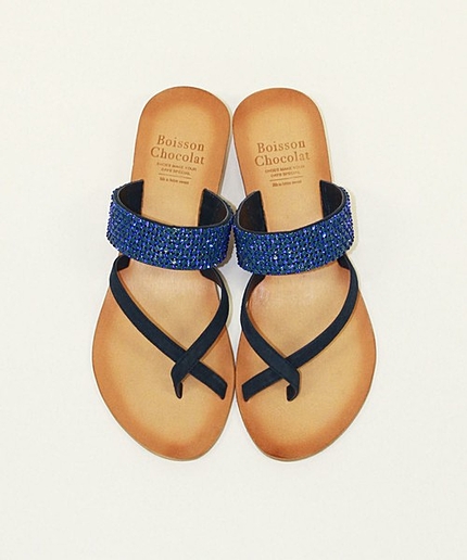 ボワソンショコラ/B クロストングWEGサンダル30