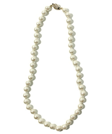 JOC 8mmコットンパール ショート ネックレス