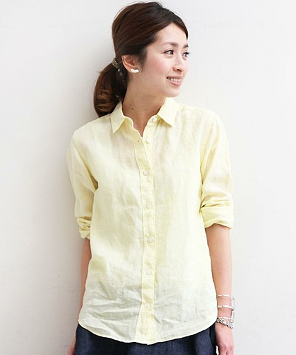 BYBC ∵リネンレギュラーシャツ