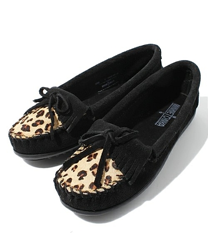 BY MINNETONKA レオパードモカシン 2 ミネトンカ ◆§4