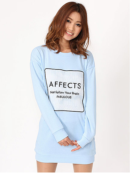 プリントカットワンピース