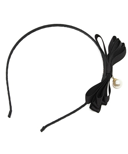 リボンパールカチューシャ