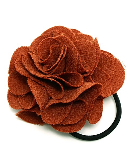 フラワーゴムヘアゴム