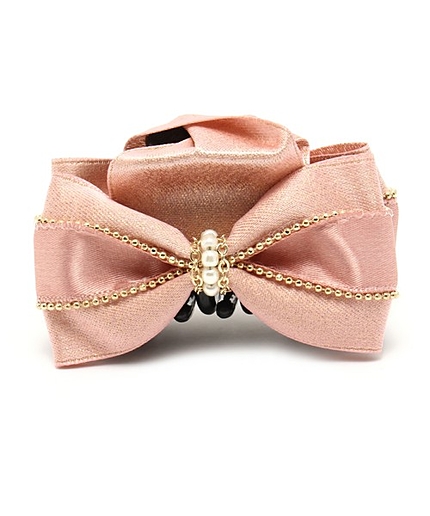 オーガンジーリボンクリップヘアクリップ