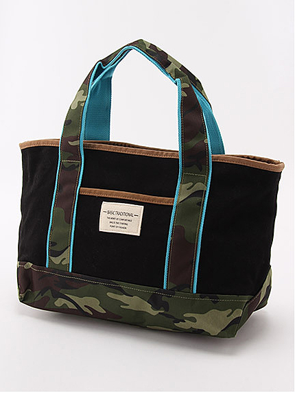 カモフラ切替トート