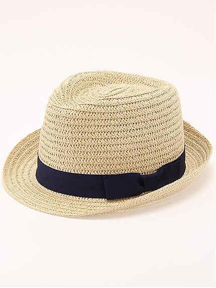 ナチュラルリボンハット