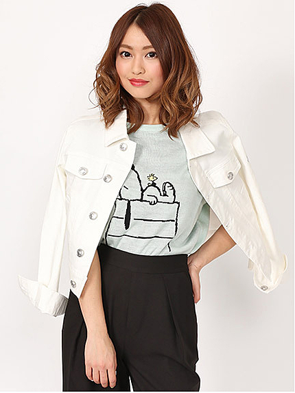 Back刺繍入りＧジャン