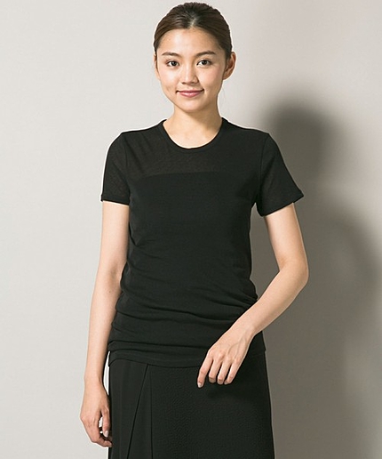 ハイツイストコットンガーゼTシャツプルオーバー