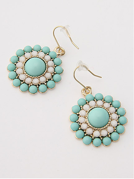 15.SS 配色サークルピアス