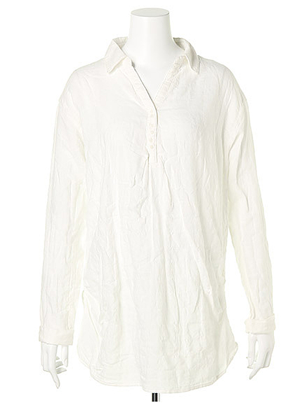 スキッパーシャツチュニック