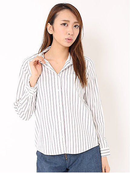 ストライプシャツ
