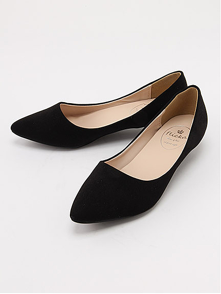 ローヒールパンプス