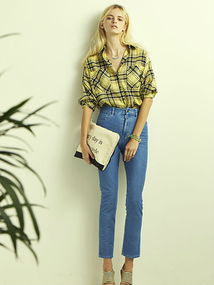 【R】ストレッチデニムレギンス