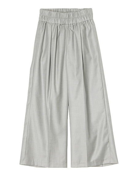 ウエストギャザーワイドパンツ