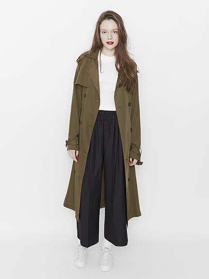 ウエストギャザーワイドパンツ