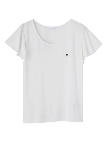 フレアスリーブTシャツ