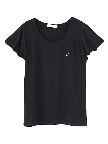 フレアスリーブTシャツ