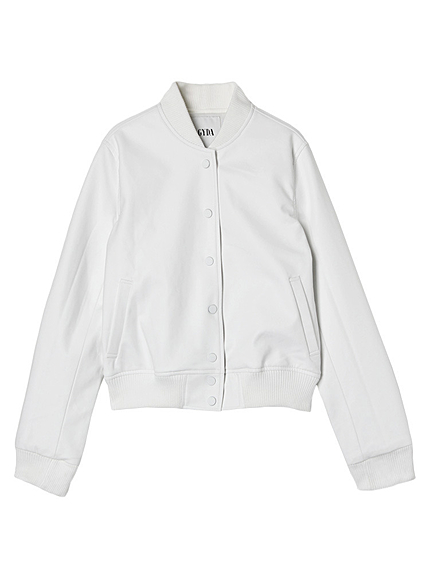 マットレザーブルゾン