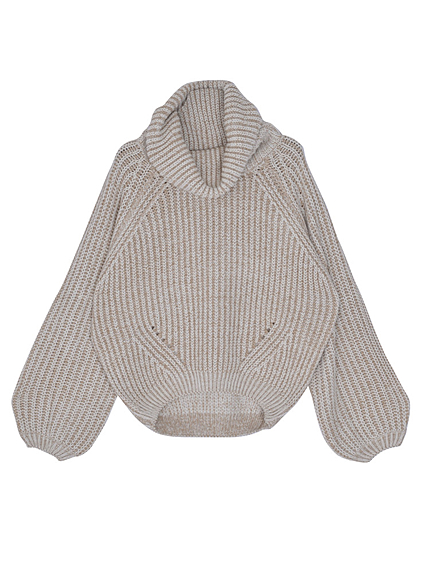 オフタートルニットTOPS