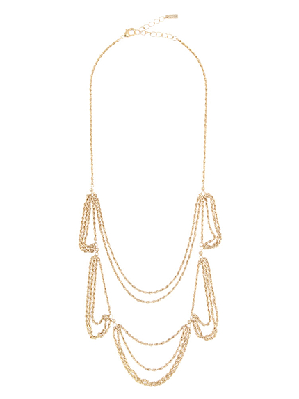 デザインチェーンネックレス