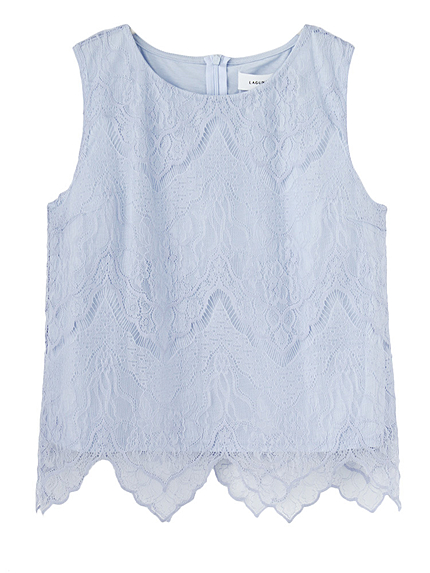 フラワーレーススカラップタンク