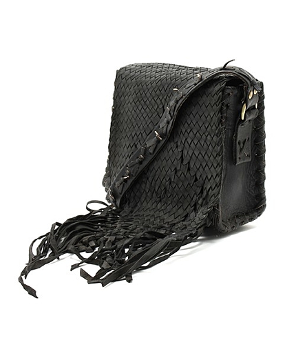 メッシュフリンジバッグ