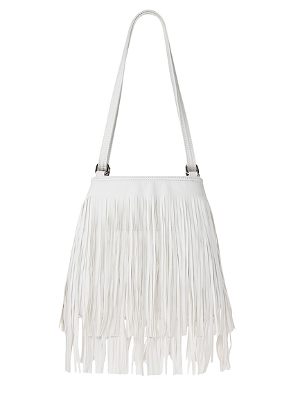 long fringe bag