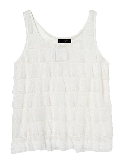 シアーニットライクチュニック