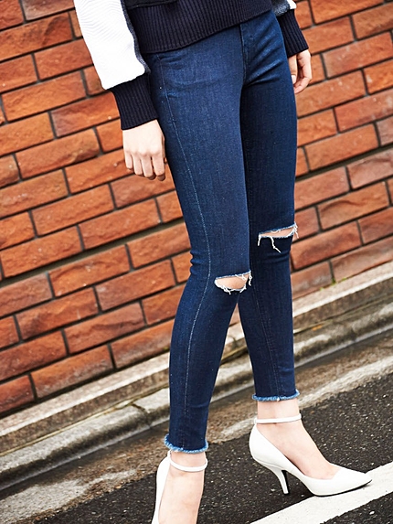 ニーカットクラッシュパギンス