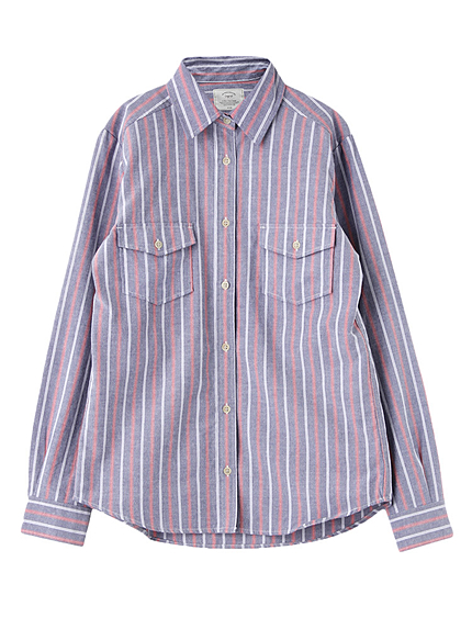マルチストライプシャツ