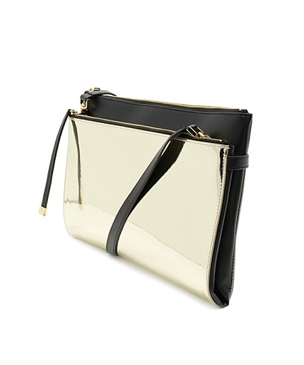 BiｰcolorClutchバッグ