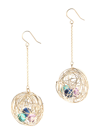 nestビーズピアス