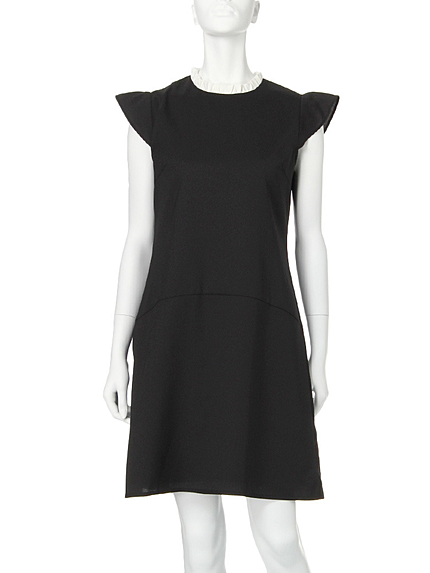 《sweet4月号 鈴木えみさん着用》フリルカラーワンピース