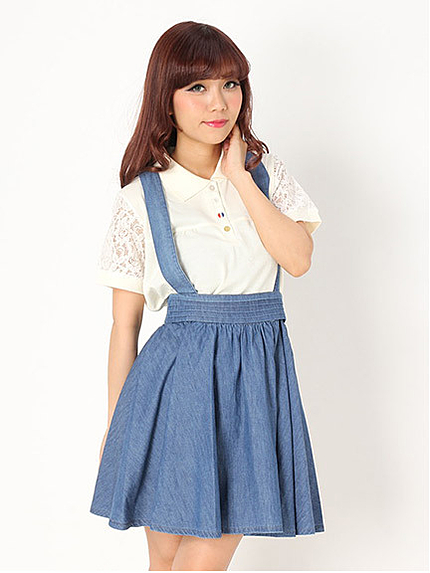 サス付きカラースカート