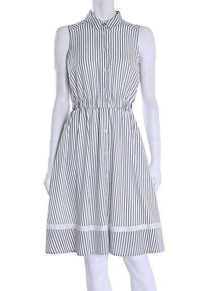 【DUO】 シフォンシャツワンピース