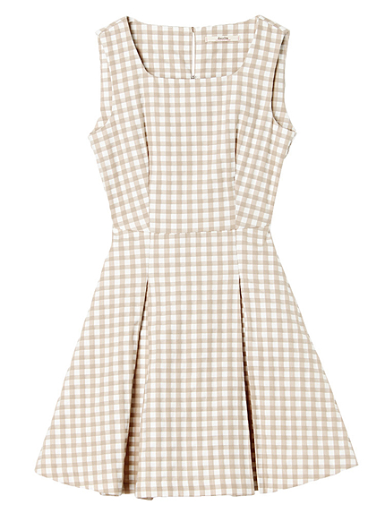 【dazzlin】スクエアギンガムチェックワンピース