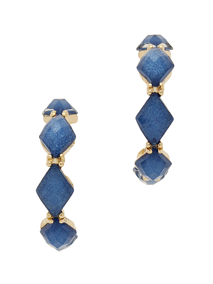 カーブストーンピアス