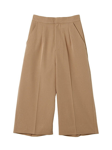 ボリュームクロップドパンツ