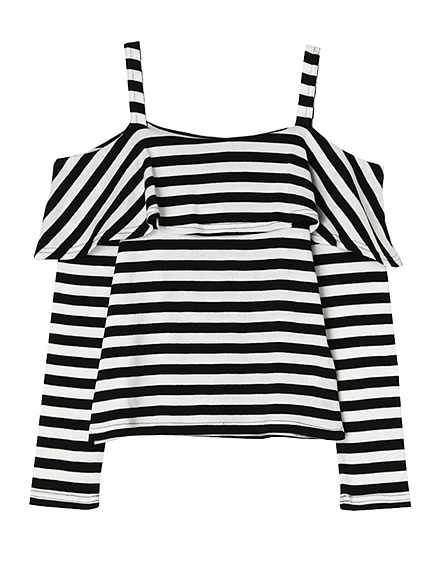 シンプルオフショルTOPS