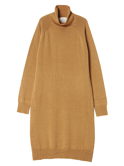 タートルニットワンピース