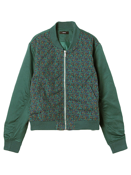 Deep paisley ブルゾン