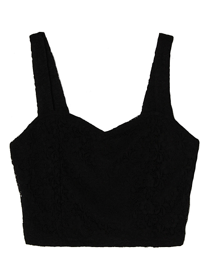 【DATE】フラワーレースビスチェ