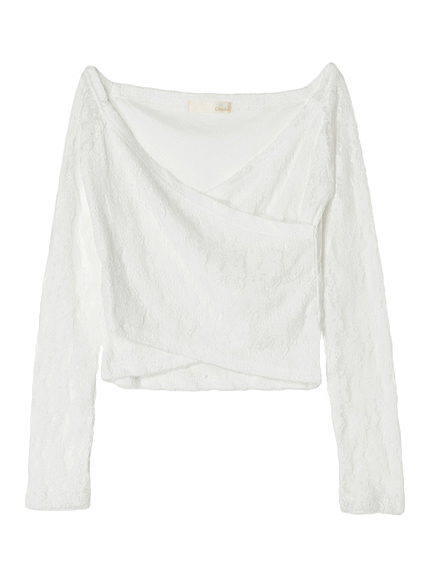 【DATE】カシュクールフラワーレースTOP