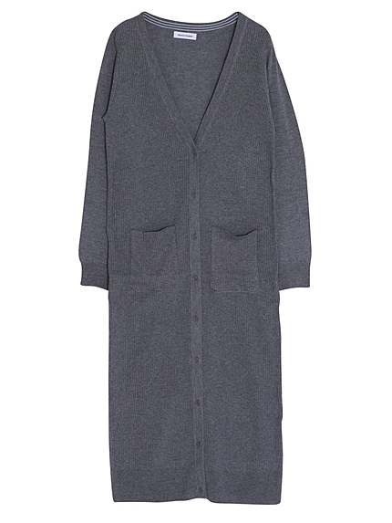 ラインロングカーディガン