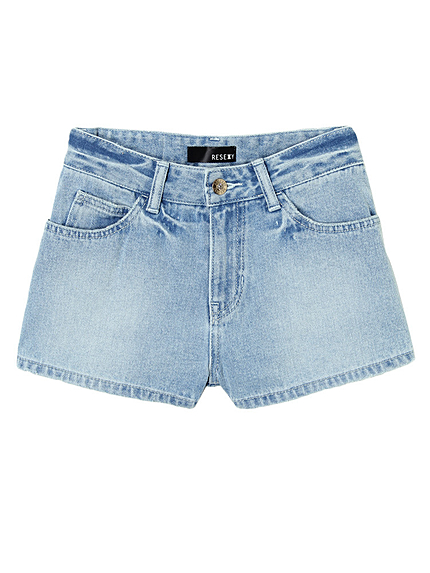 Springデニムショートパンツ