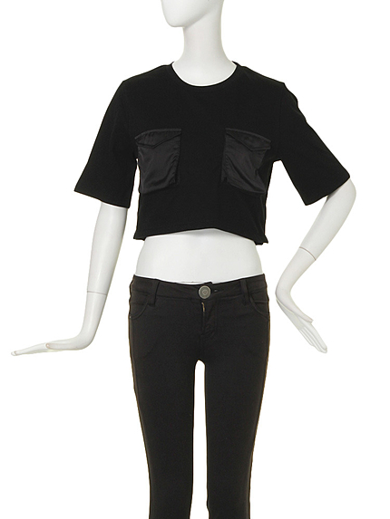 【CASUAL】バストポケットショートTシャツ