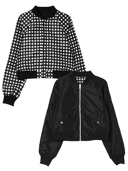 【Ｒ】ギンガムリバーシブルＭＡ－１