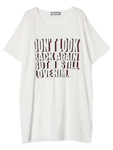 配色ロゴBIG Tシャツ