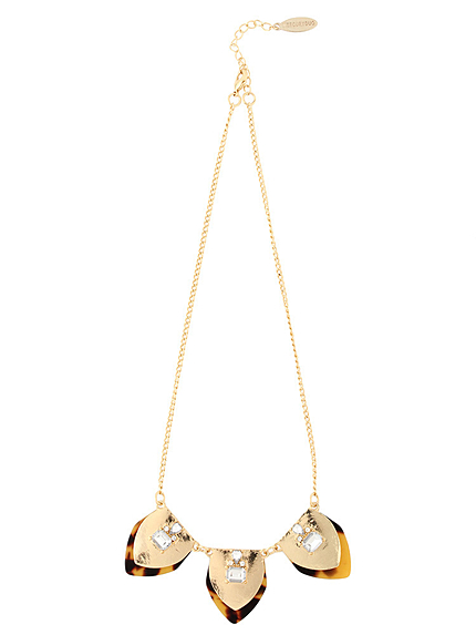 【GDS】 カラーべっ甲ネックレス